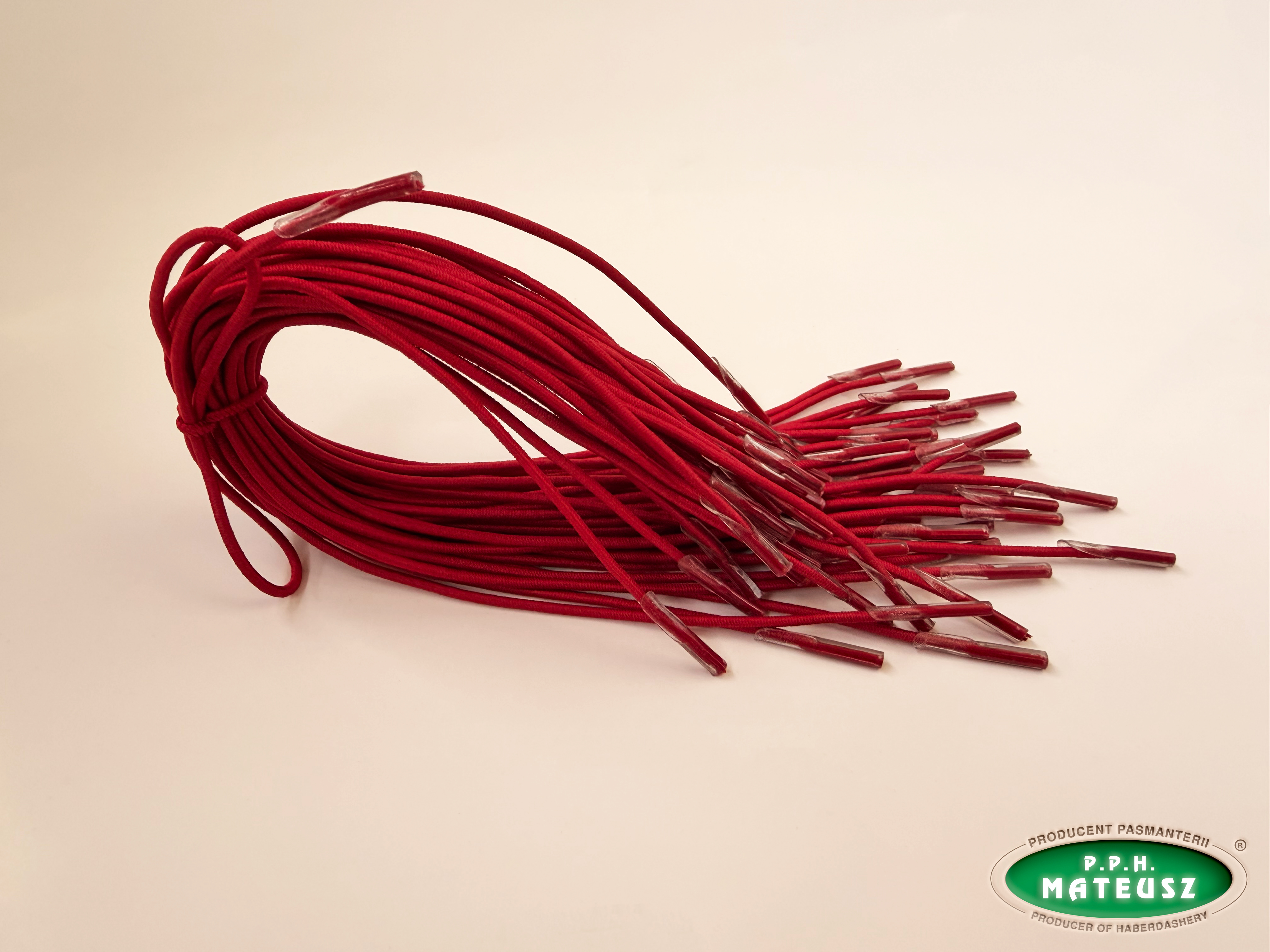 Gumka do teczki T-lace – czerwona