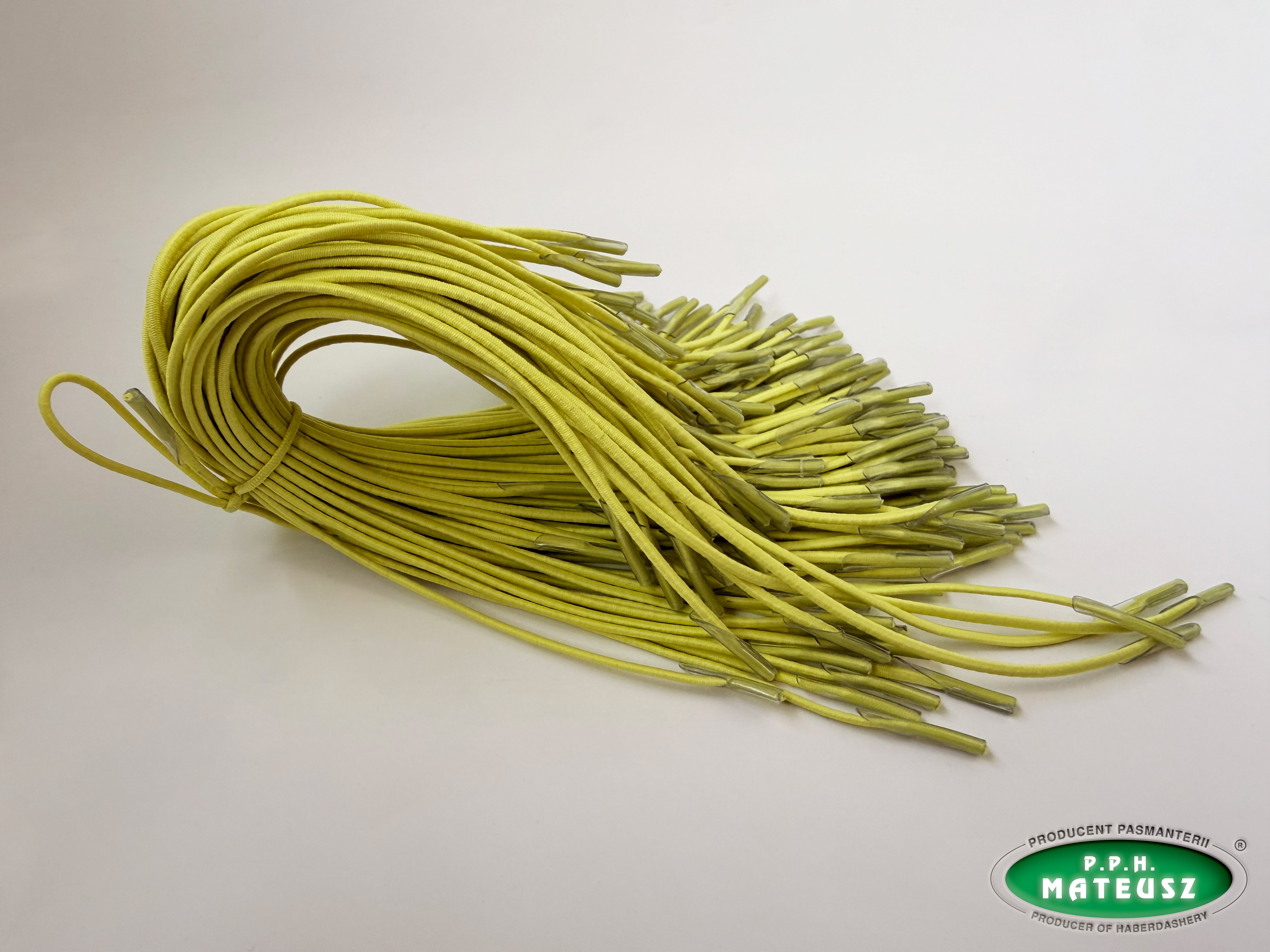Gumka do teczki T-lace – żółta